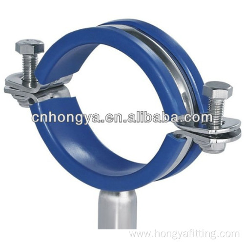 Sanitary pipe fittings pipe holder